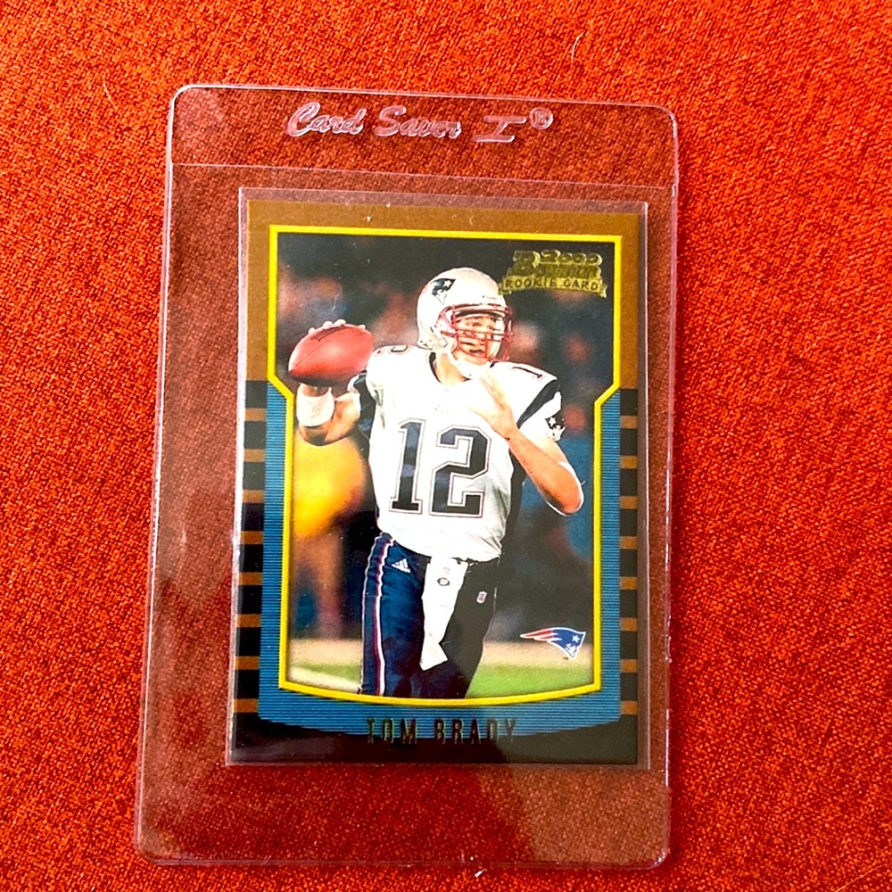 Tom Brady rookie card
